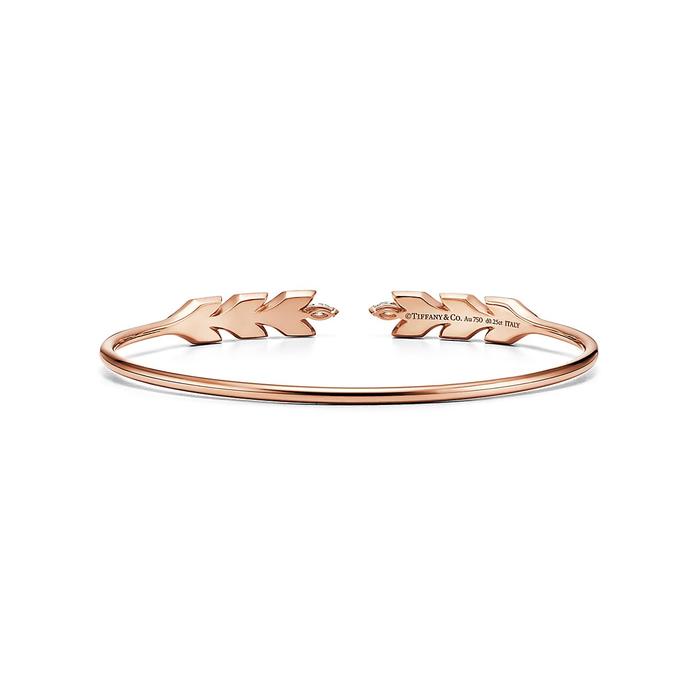 Tif Victoria Diamond Bangle 18 K Gold Diamond Jewelry