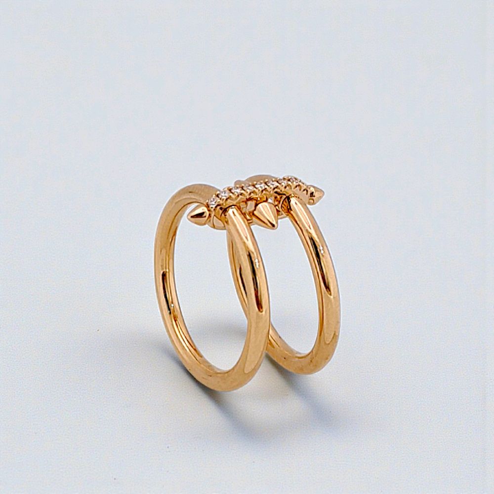 Titan Diamond Ring 18K / Cincin Berlian Titan 18K / Diamond Jewelry 405CBD12000RY - HT