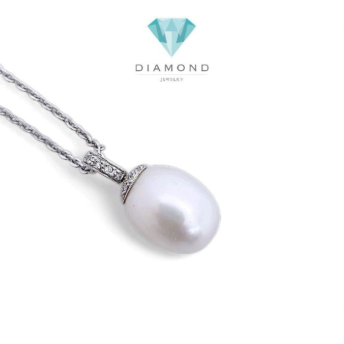Liontin Sea Pearl Diamond 18K / Diamond Jewelry 356LM645LSWP-(1290HT)