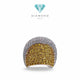 Yellow Diamond Ring 18K / Diamond Jewelry