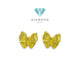 Anting Mas Butterfly 23K-Diamond Jewelry