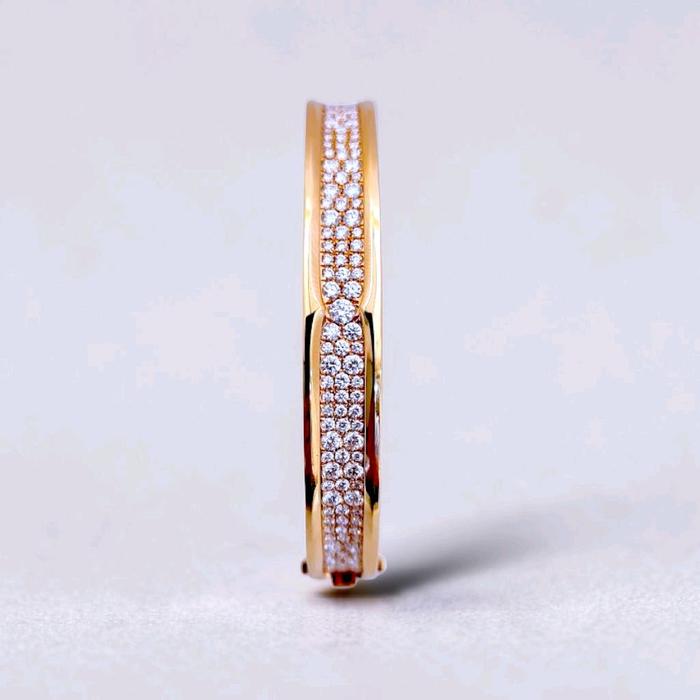 Bvlgari Zero 1 Rock Bangle 18K / Diamond Jewelry / GBD865000ABLS