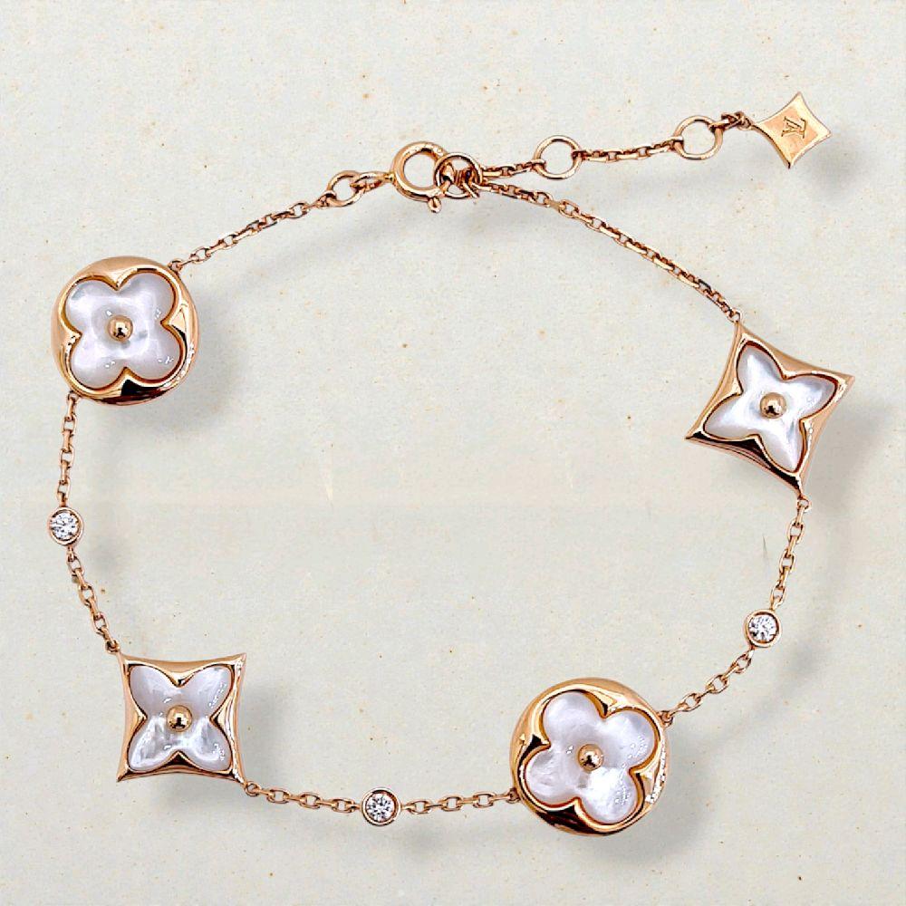 Blossom Flower Diamond Bracelet 18K / Gelang Berlian Bunga Blossom 18K / Diamond Jewelry - 170GBD89100AB