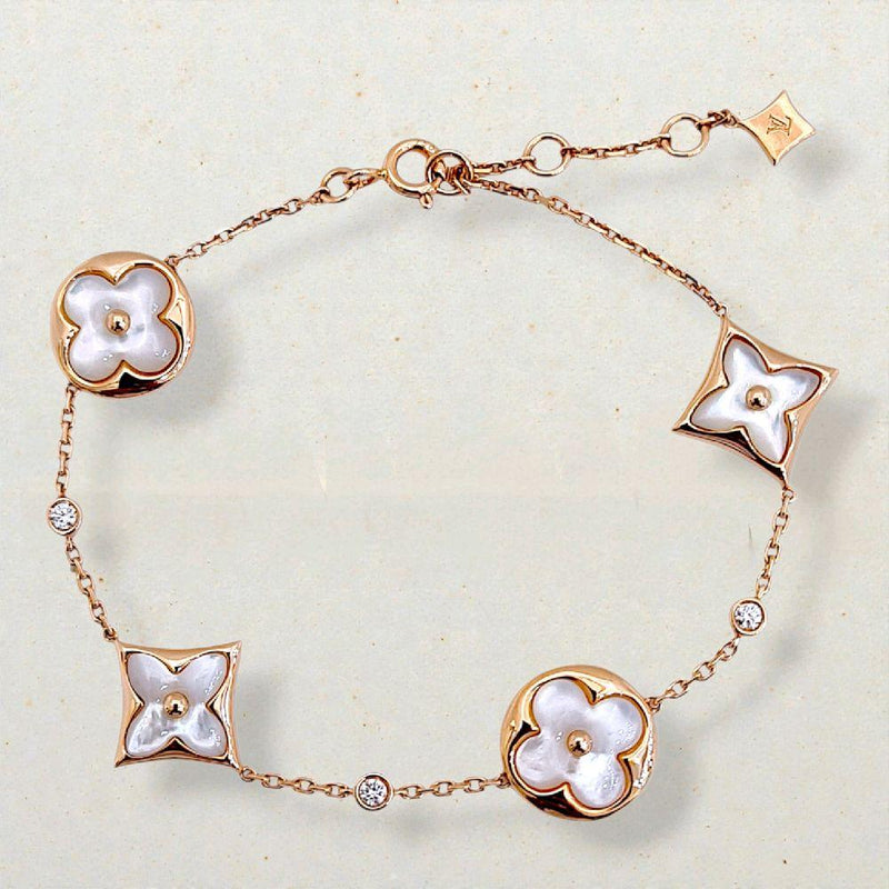 Blossom Flower Diamond Bracelet 18K / Gelang Berlian Bunga Blossom 18K / Diamond Jewelry - 170GBD89100AB