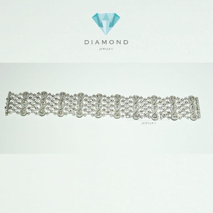 Diamond Bracelet - Gelang Berlian - Diamond Jewelry - White 03030420