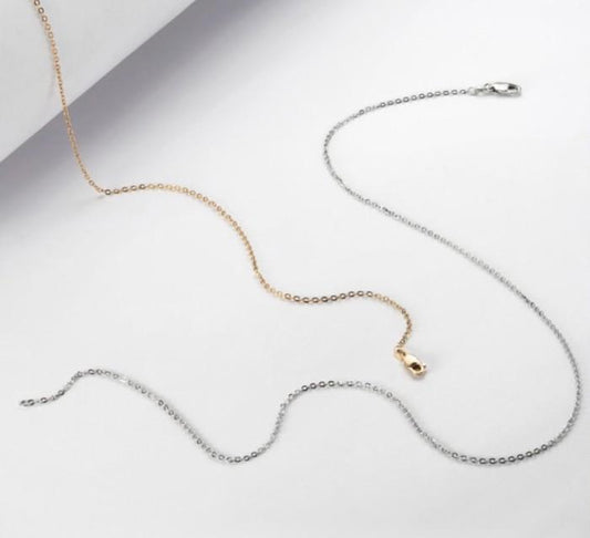 Kalung emas 750 18Kwhite/gold diamond jewelry