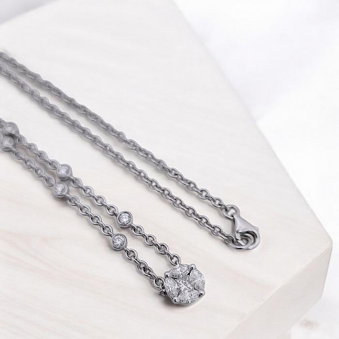 Diamond Necklace esperanza 18K Gold Diamond Jewelry