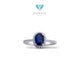 Blue Sapphire Diamond Ring 18K / Cincin Berlian Blue Sapphire 18K / Diamond Jewelry / 130BC60500AB