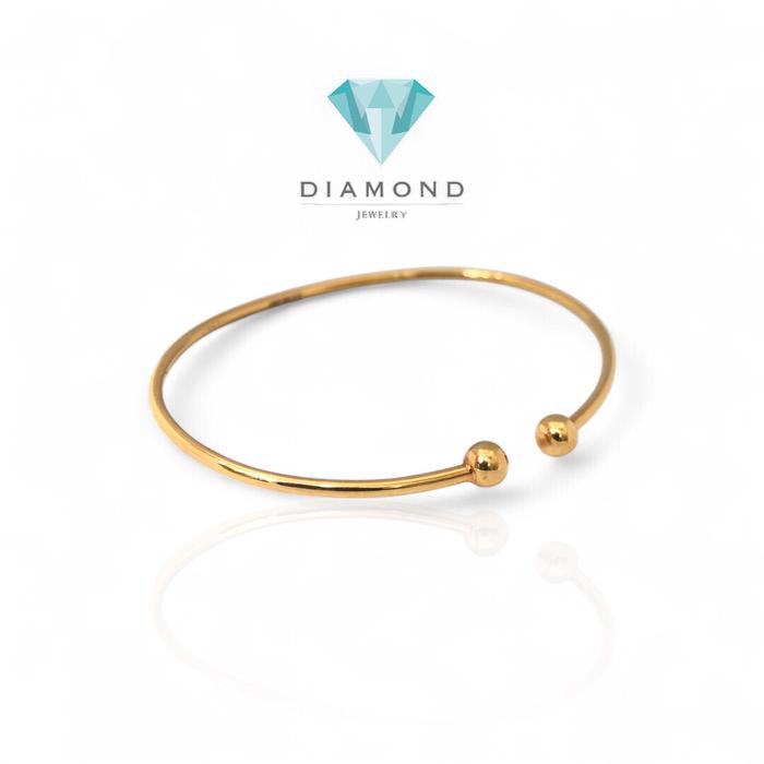 Gelang Emas Small Duo Ball 700K-Diamond Jewelry-181GMSLS-HT