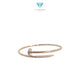 Reverse Set Diamond Nail Bangle 18K / Gelang Paku Diamond  full ujung berlian18K / Diamond Jewelry / 435GBD15000RY