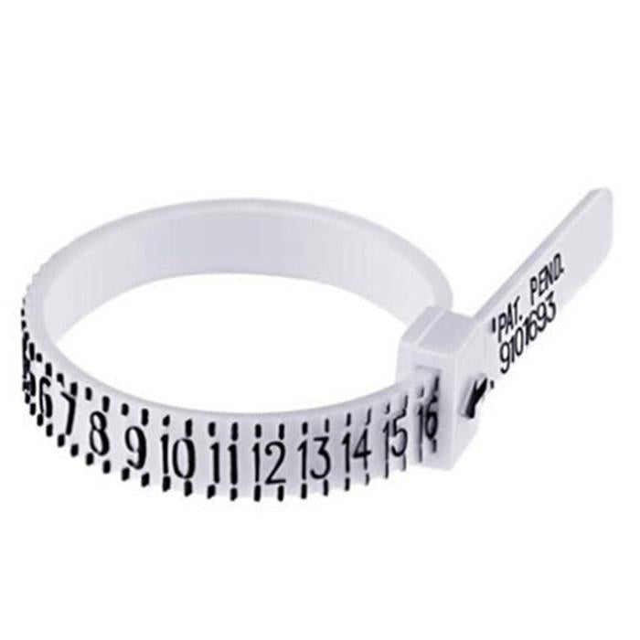 Pengukur Jari Cincin Pria Wanita Ring Sizer Finger USA