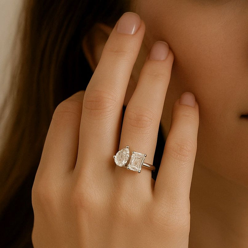 Totmoi Diamond Lab Grown Ring 14K / Cincin Berlian Totmoi 14K / Diamond Jewelry 35CBLGG1000LS HT