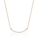 Smile Diamond Necklace Medium And Small/Kalung Berlian -Diamond Jewelry-16KBSM4000RY/369KBD450LS-HT