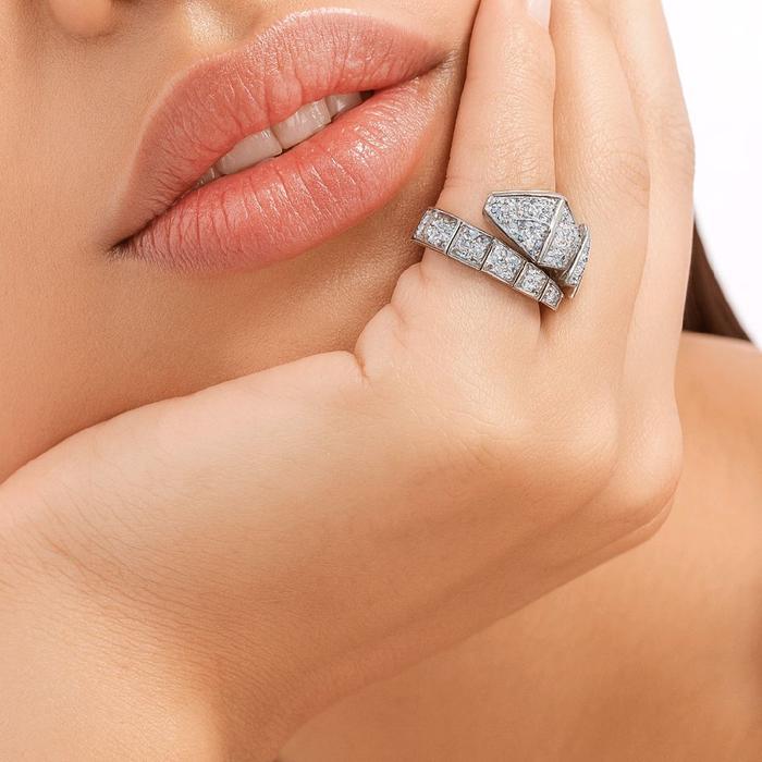 Ulo Serpenti Large Diamond Ring 18K / Cincin Berlian Ulo Serpenti Besar 18K / Diamond Jewelry 20CBD3060RB-HT