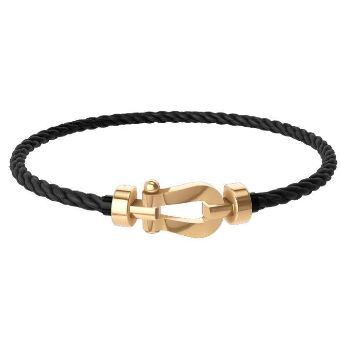 Horseshoes Bracelet Custom 18K Gold Diamond Jewelry MAG-1GBDFREDPOLOSLSNEW-HT