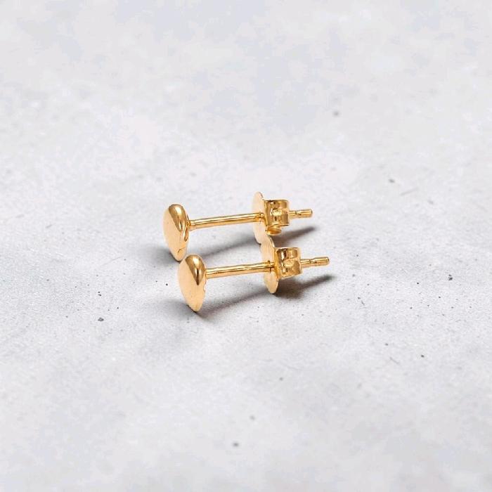 Love Gold Kids Earring 16K / Anting Emas Anak Love 16K / Diamond Jewelry / 437AMS048LS