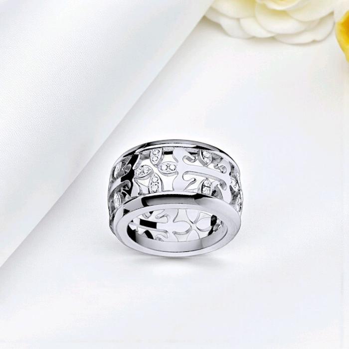 Calatrava Cross Diamond Ring 18K patek/ Cincin Berlian Calatrava Cross 18K / Diamond Jewelry-1CBD1303LSNEW-HT