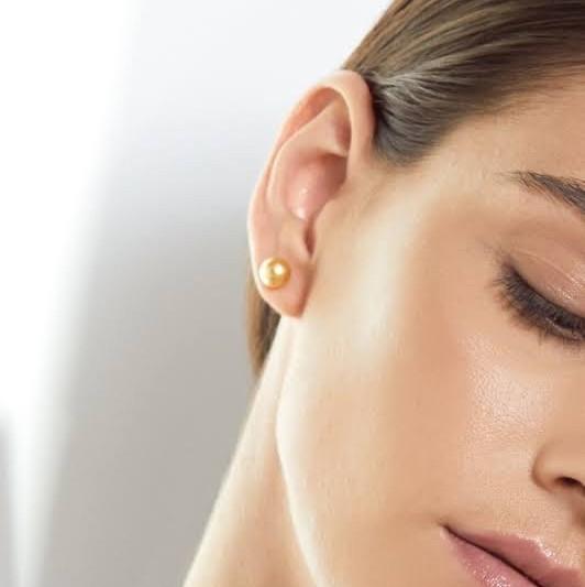 Anting Mutiara laut kuning