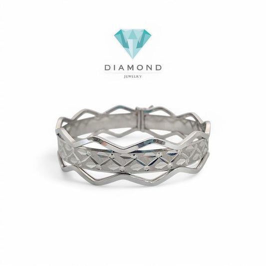 Gelang Mas Putih 18K-Diamond Jewelry