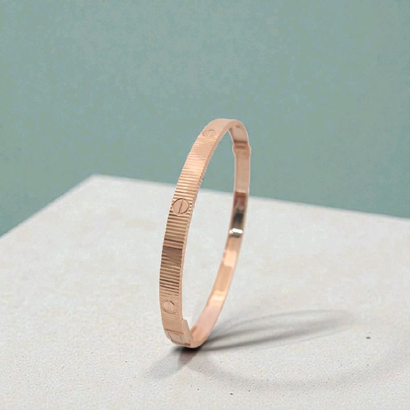 Love Gold Bangle 17K / Gelang Emas Love 17K / Diamond Jewelry / 478GMS757LS