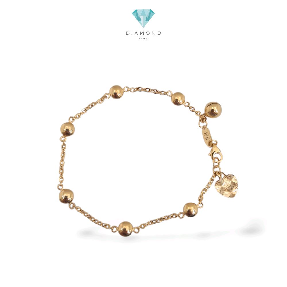 Bell Love Gold Brecelets 16K / Gelang Emas Lonceng love 16K / Diamond Jewelry / 456GMS254LS