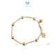 Bell Love Gold Brecelets 16K / Gelang Emas Lonceng love 16K / Diamond Jewelry / 456GMS254LS