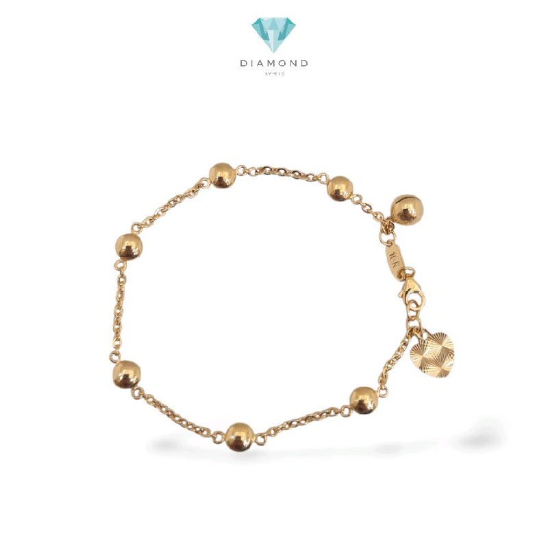 Bell Love Gold Brecelets 16K / Gelang Emas Lonceng love 16K / Diamond Jewelry / 456GMS254LS