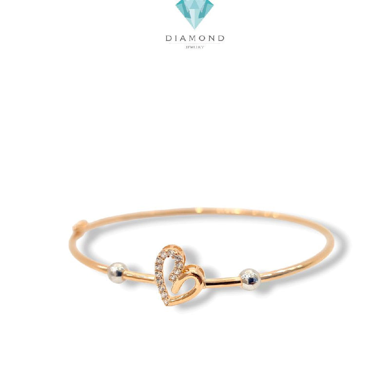 Love Bangle 16K / Gelang Emas 16K / Diamond Jewelry / 472GMS287LS