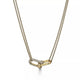 Chain Necklace 1 Hardware Chain Medium 18K Yellow Gold Diamond Jewelry-2KBD16LSNEW-HT