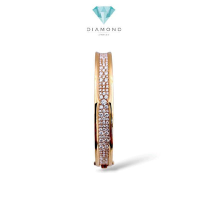 Bvlgari Zero 1 Rock Bangle 18K / Diamond Jewelry / GBD865000ABLS