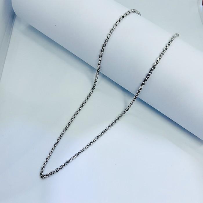 Kalung Emas Putih Long Necklace 18K -Diamond Jewelry-53KMS10WP-HT