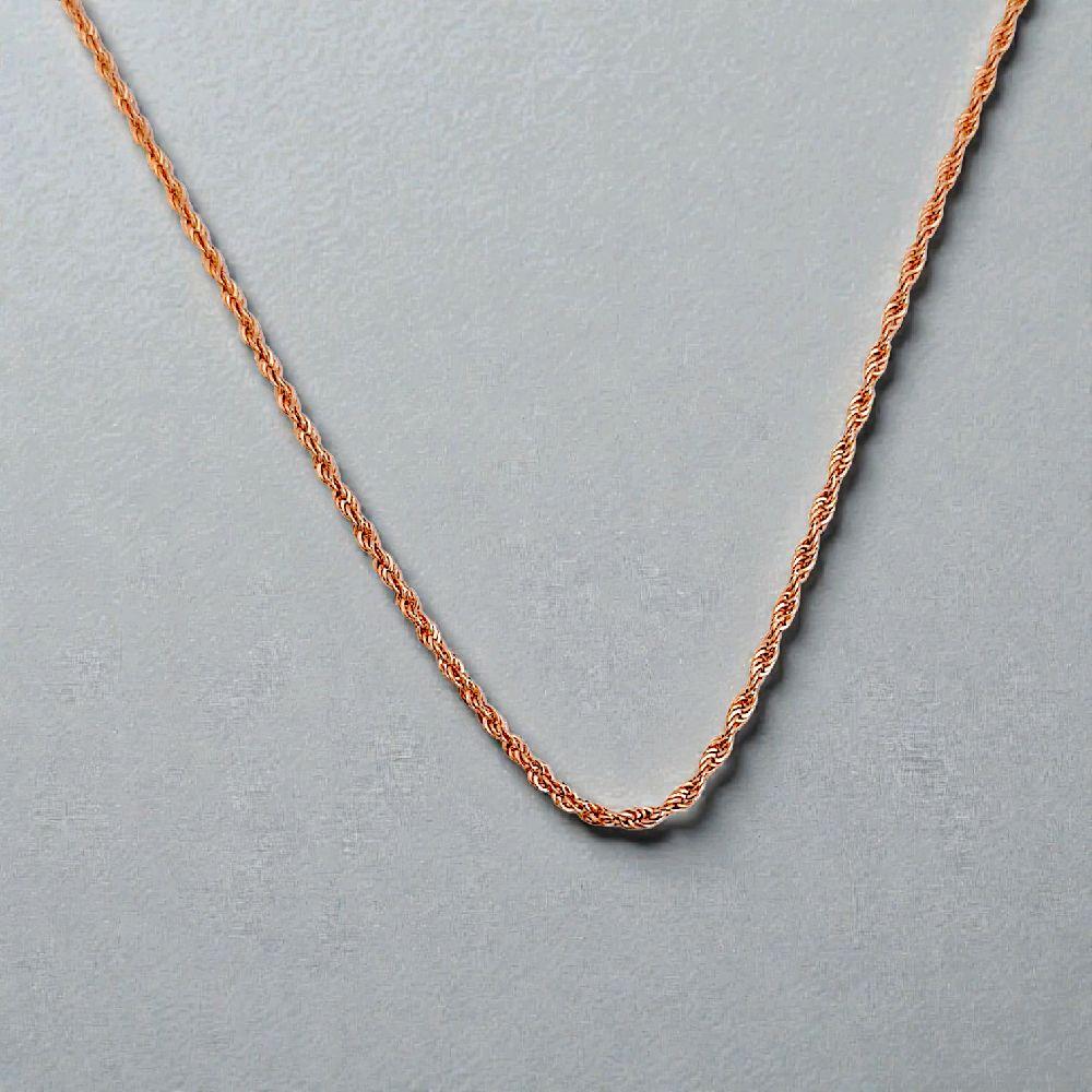 Chain Small Necklace 700K / Kalung Emas Rantai 700K / 442KMS090LS