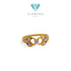 Ribbon Gold Ring 23K / Cincin Emas Pita 23K / 100CMSWP3