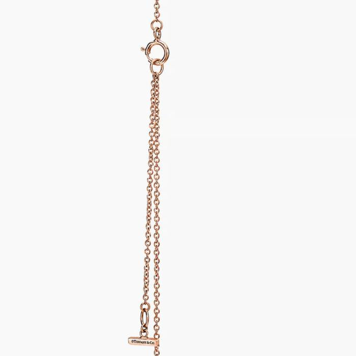 Pink opal round T bracelet diamond 18k -Diamond Jewelry