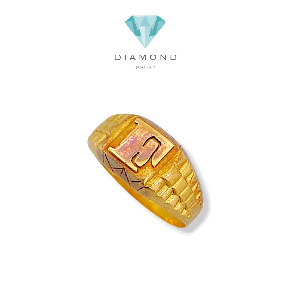 F Gold Ring Baby 23K / Cincin Emas F 23K / 112CMSWP1