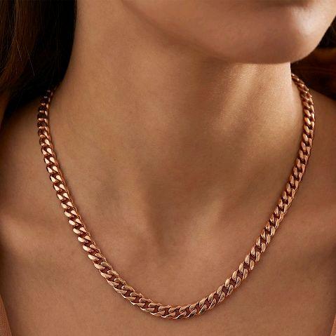 Cuban Gold Necklace 700K / Kalung Sisik Naga 700K / 441KMS804LS