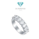 Listring Oval Diamond Ring 18K / Cincin Berlian Listring Oval 18K / Diamond Jewelry 363CB1300PGKLS-HT