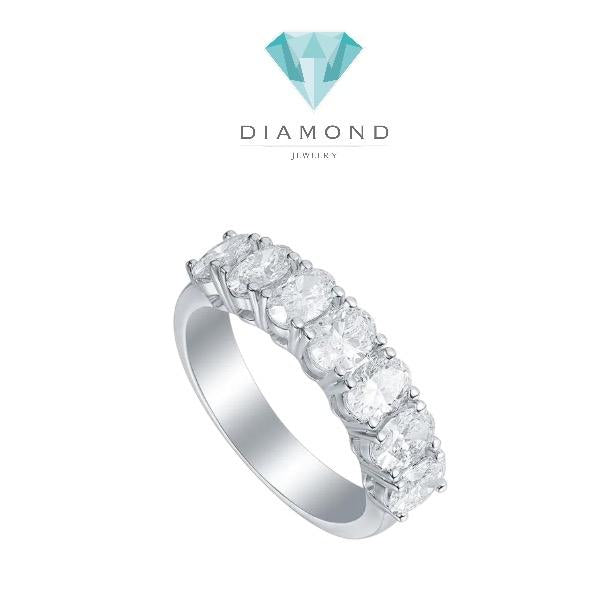 Listring Oval Diamond Ring 18K / Cincin Berlian Listring Oval 18K / Diamond Jewelry 363CB1300PGKLS-HT