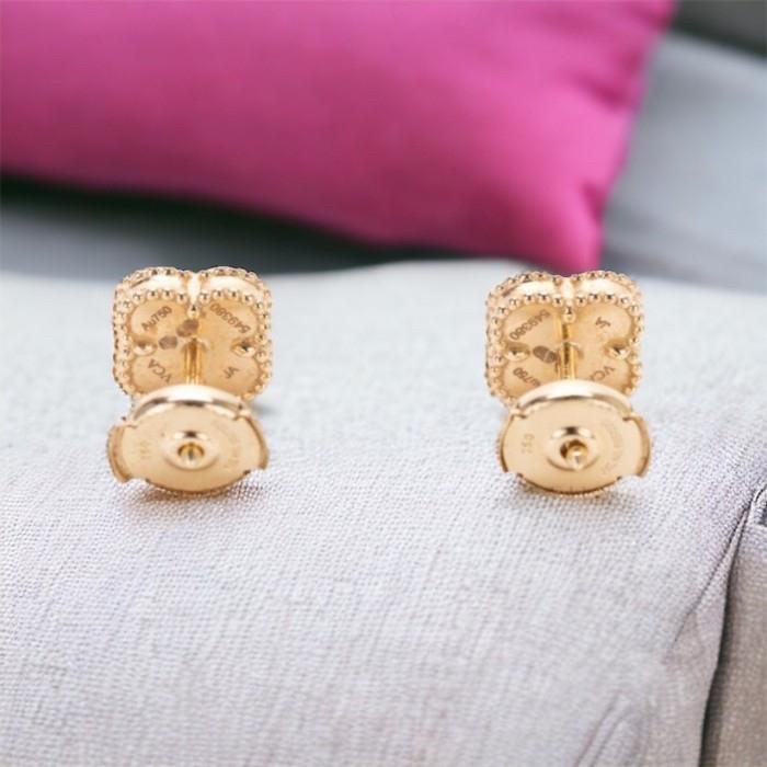 VOC Sweet Clover MOP Necklace / Bracelet 18K Gold Diamond Jewelry-436GBD1000LS-21GBD395RB-348KBD1000LS-387ABD1000LS-HT