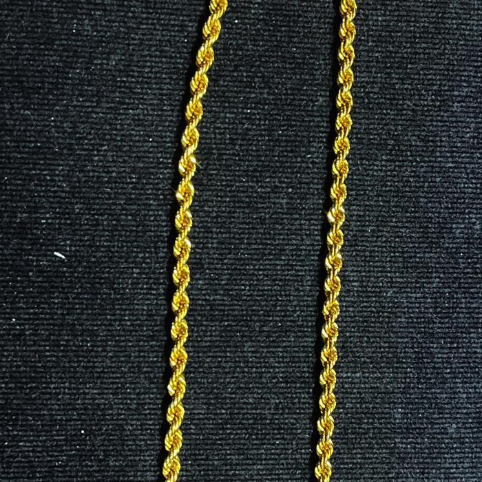 Kalung emas tambang white/gold 18k Diamond Jewelry