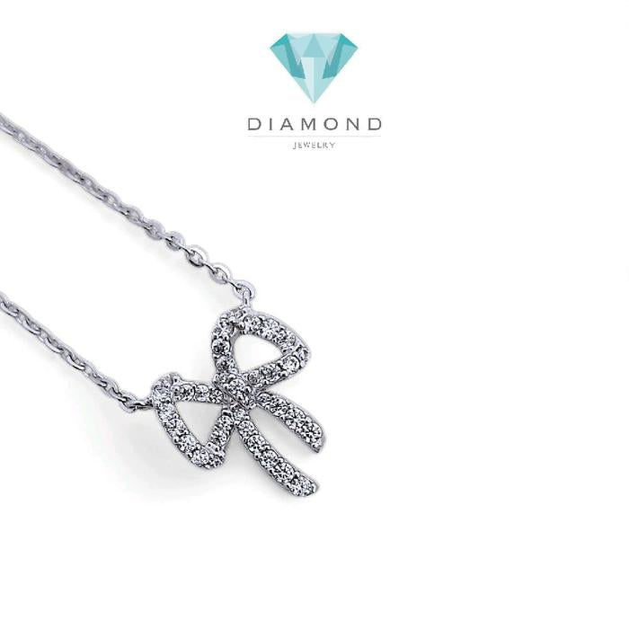 Tape Necklace / Diamond Jewelry 416KMS239LS