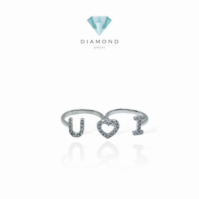 Love Confession Diamond Ring 18k gold-Diamond Jewelry