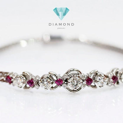 Diamond Bangle - Gelang Berlian - Diamond Jewelry - White 33030440