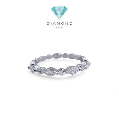 Marquise Diamond Ring 18K / Cincin Berlian Marquise 18K / Diamond Jewelry 371CB4500VIONLS-HT