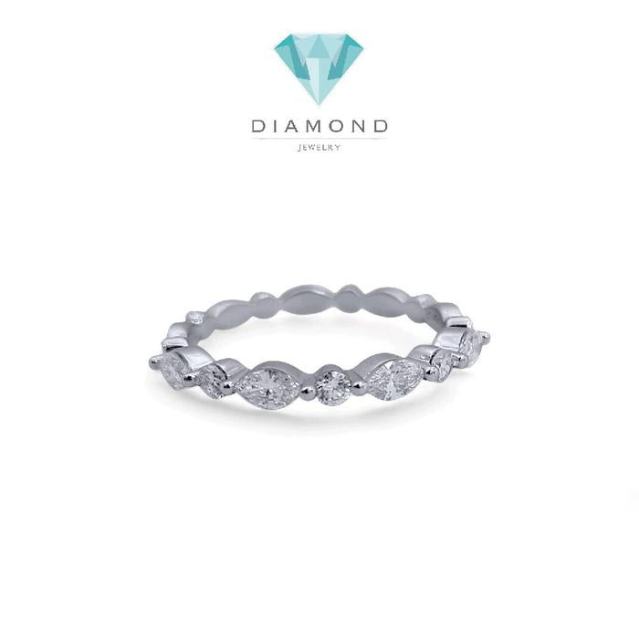 Marquise Diamond Ring 18K / Cincin Berlian Marquise 18K / Diamond Jewelry 371CB4500VIONLS-HT