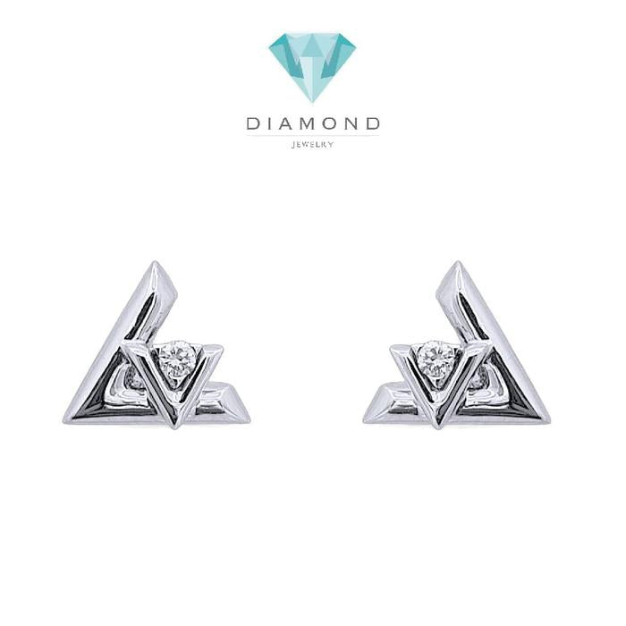 Volt Diamond Earring 18K / Anting Volt Berlian 18K / Diamond Jewelry 399ABDAB29800LS-HT