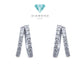 Double Hoop Diamond Earring 18K / Anting Berlian Hoop Double 18K / Diamond Jewelry 391AB4900VIONLS - HT