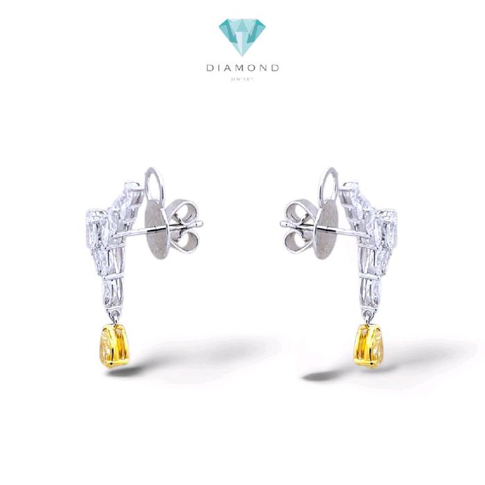Golden Dew Diamond Earrings 18K / Diamond Jewelry / 6AB3000PGK