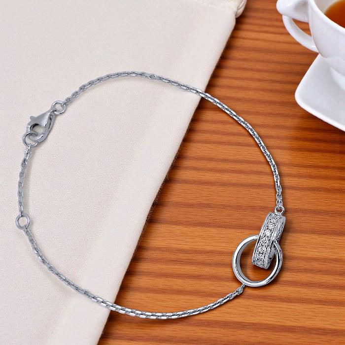 Love Forever Diamond Bracelet 18K / Gelang Berlian Love Forever 18K / Diamond Jewelry 477GBDAB59500LS-HT