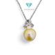Liontin Yellow Pearl Diamond 18K / Diamond Jewelry 7LMGT300WP-HT